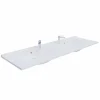 Plan Double Vasque|Cuisibane Plan double vasque design 140 cm RESILOGE