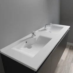 Cuisibane Plan double vasque design 120 cm RESILOGE