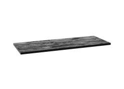 Plan De Travail Salle De Bains|Naturel Plan Stilla 120x2,5x46 cm noir (STILLAF12021)