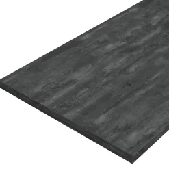 Plan De Travail Salle De Bains|Naturel Plan Stilla 120x2,5x46 cm noir (STILLAF12021)