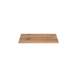 Plan Double Vasque|Meublorama Plan pour meuble sous vasque NOXERA 60 cm Coloris chene wotan À poser