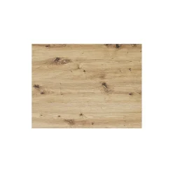 Meublorama Plan pour meuble sous vasque BRAZZA 60 cm Chene clair Epaisseur 2,5 cm À poser