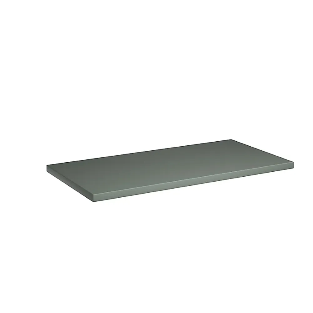 Plan De Travail Salle De Bains|Stellameuble Plan pour meuble vasque LINE REED GREEN
