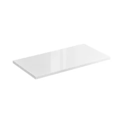Plan De Travail Salle De Bains|Stellameuble Plan pour vasque Collection CAPRI WHITE