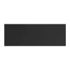 Stellameuble Plan pour vasque salle de bain 160cm noir mat Santa Fe Black