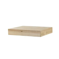Meuble Sous Lavabo|Wilson Plan salle de bain suspendu 60 cm Chêne naturel - Monica