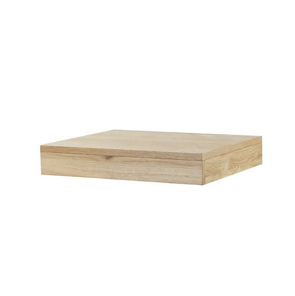 Meuble Sous Lavabo|Wilson Plan salle de bain suspendu 60 cm Chêne naturel - Monica