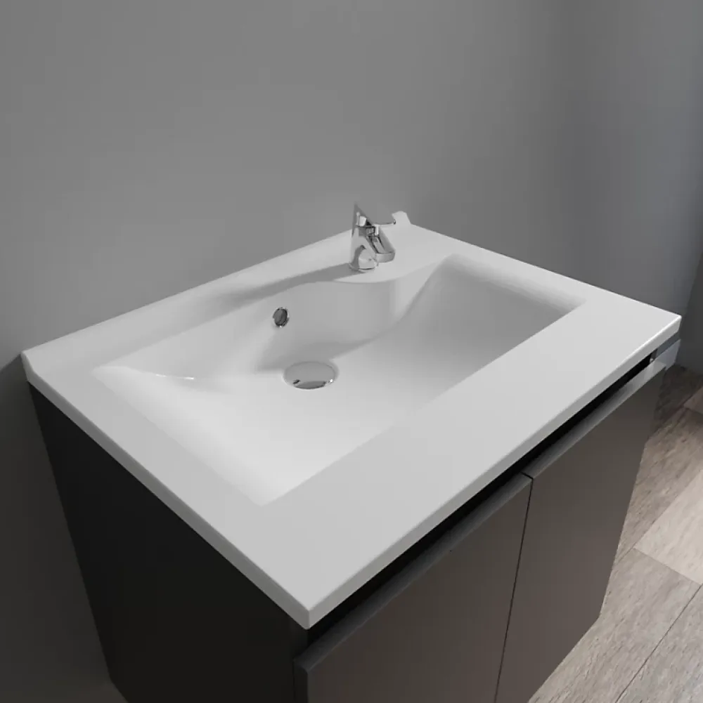 Plan Simple Vasque|Cuisibane Plan simple vasque design RESILOGE - 60 cm
