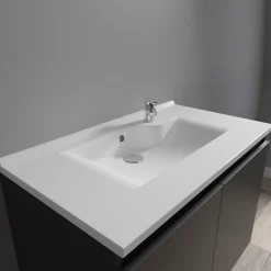 Plan Simple Vasque|Cuisibane Plan simple vasque design RESILOGE - 80 cm