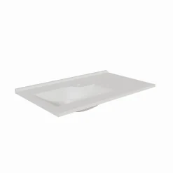 Cuisibane Plan simple vasque déportée à gauche RESILOGE - 90 cm
