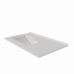 Cuisibane Plan simple vasque déportée à gauche RESILOGE - 90 cm