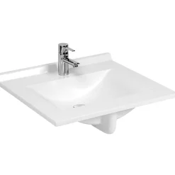 Cuisibane Plan simple vasque en résine de synthèse RESIPLAN - 60 cm