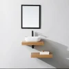 Plan De Travail Salle De Bains|Stano Plan suspendu pour vasque TOP chêne 60 x 46 cm
