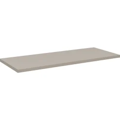 Plan Double Vasque|Meublorama Plan vasque 100 cm VANO Finition marron congo L100 x P40 x H2 cm À poser