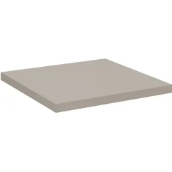 Plan Double Vasque|Meublorama Plan vasque 40 cm VANO Finition marron congo L40 x P40 x H2 cm À poser