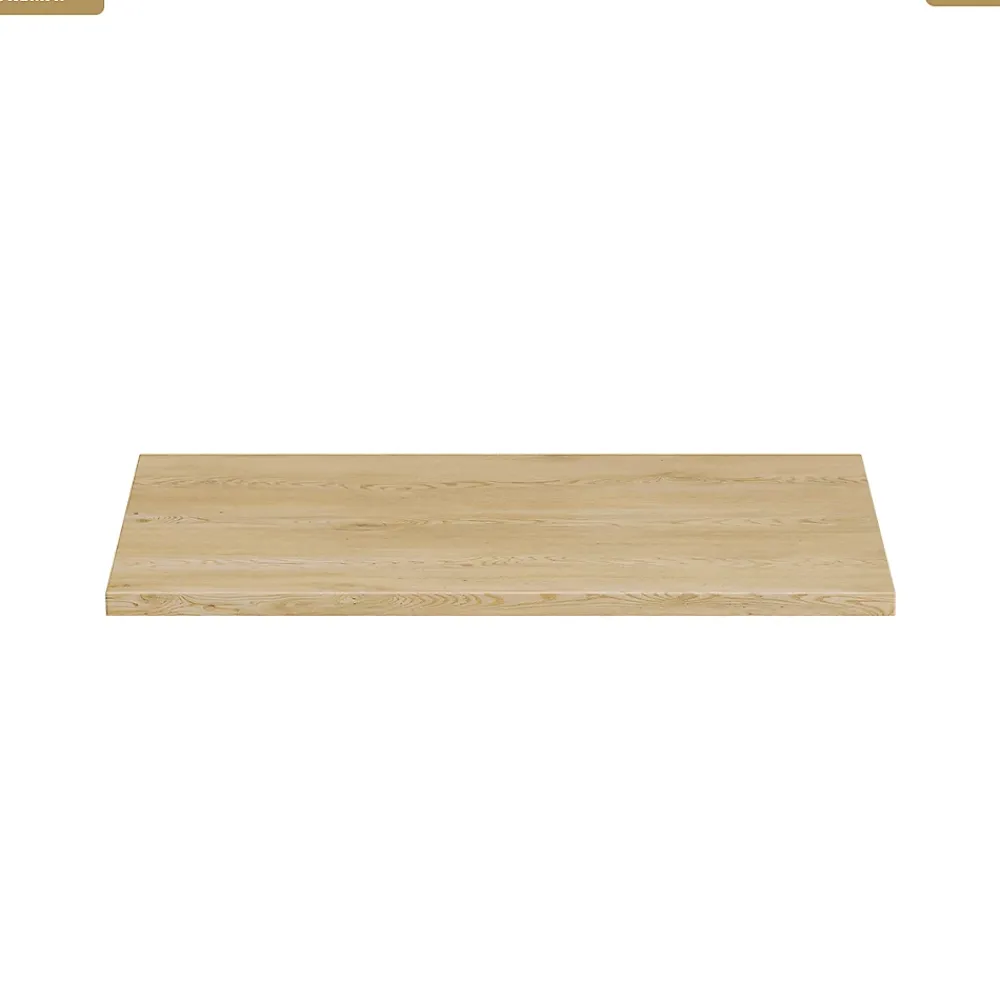 Otitec Plan vasque - L.80 x H.2 x P.46,5 cm - CREMA