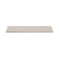 Meublorama Plan vasque BELLA 120 cm Coloris marron congo Finition mate pour meuble suspendu