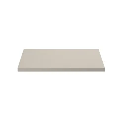 Meublorama Plan vasque BELLA 60 cm Coloris marron congo Finition mate pour meuble suspendu