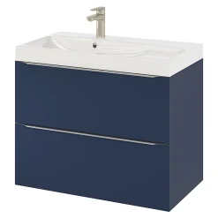 Plan Simple Vasque|GoodHome Plan vasque blanc Mila 80 cm