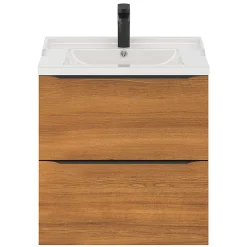 Plan Simple Vasque|GoodHome Plan vasque blanc Lana 60 cm
