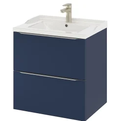 Plan Simple Vasque|GoodHome Plan vasque blanc Lana 60 cm