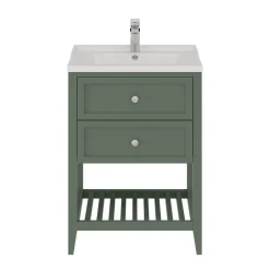 Plan Simple Vasque|GoodHome Plan vasque blanc Lana 60 cm