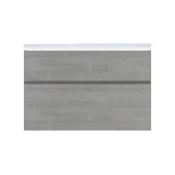 Cooke & Lewis Plan vasque faible profondeur l.90 cm blanc en résine, Calao