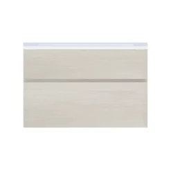 Cooke & Lewis Plan vasque faible profondeur l.90 cm blanc en résine, Calao