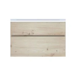 Cooke & Lewis Plan vasque faible profondeur l.90 cm blanc en résine, Calao