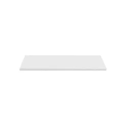 Plan Double Vasque|Meublorama Plan vasque ICON 80 cm Finition blanc alpin mat Accessoire meuble sous vasque moderne