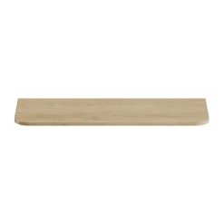 Meublorama Plan vasque KORI 120 cm chene clair Accessoire pour meuble sous vasque