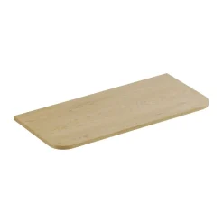 Plan Double Vasque|Meublorama Plan vasque KORI 100 cm chene clair Accessoire pour meuble sous vasque