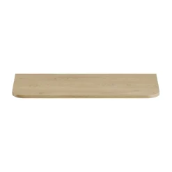 Plan Double Vasque|Meublorama Plan vasque KORI 100 cm chene clair Accessoire pour meuble sous vasque