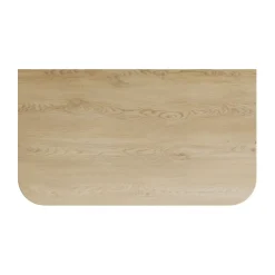 Meublorama Plan vasque KORI 80 cm chene clair Accessoire pour meuble sous vasque