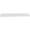 Plan Double Vasque|Meublorama Plan vasque NALYA 121 cm Blanc brillant et chene clair Plateau pour meuble double vasque