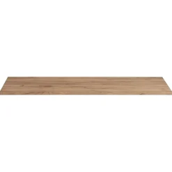 Plan Double Vasque|Meublorama Plan vasque NALYA 120 cm Chene clair Plateau bois pour double meuble sous vasque