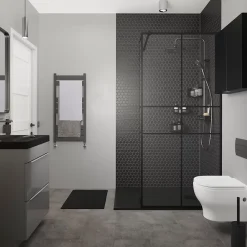 Plan Simple Vasque|GoodHome Plan vasque noir en résine l.60 cm Mila