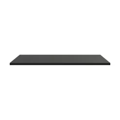 Meublorama Plan vasque noir SAVIA 120 cm Plateau de 120 cm pour meuble sous vasque