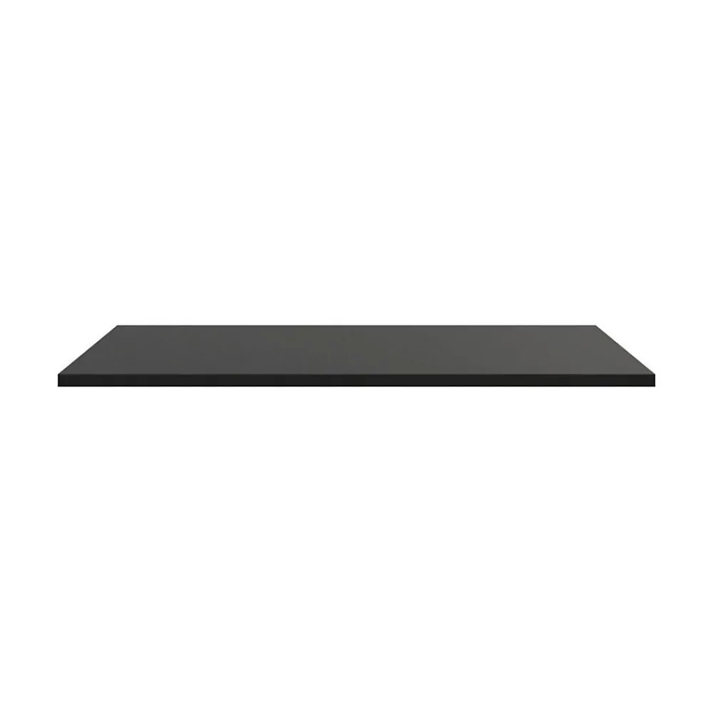 Meublorama Plan vasque noir SAVIA 120 cm Plateau de 120 cm pour meuble sous vasque