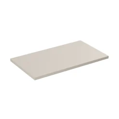 Meublorama Plan vasque NOXERA 80 cm Beige mat À poser Design élégant et compact