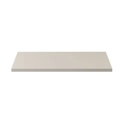 Meublorama Plan vasque NOXERA 80 cm Beige mat À poser Design élégant et compact