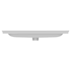 Plan Simple Vasque|GoodHome Plan vasque simple blanc en céramique l.80 cm, Endell