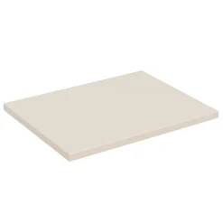 Meublorama Plan vasque TORNADO 60 cm Finition sable MDF & PVC Pour meuble sous vasque