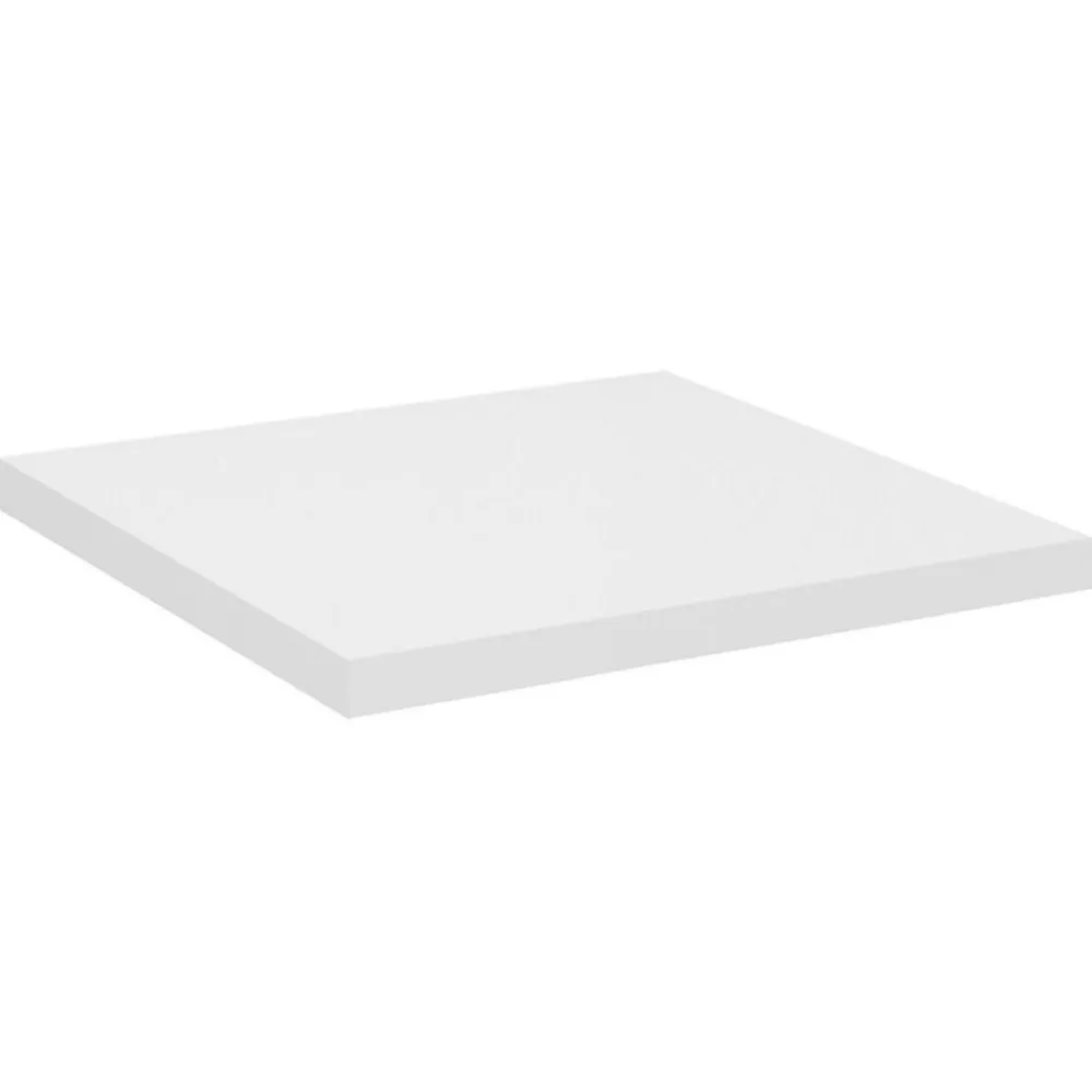 Plan Double Vasque|Meublorama Plan vasque VANO Blanc alpin L40 x P40 x H2 cm Compact et élégant à poser
