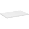 Plan Double Vasque|Meublorama Plan vasque VANO Blanc alpin L60 x P40 x H2 cm Design épuré à poser