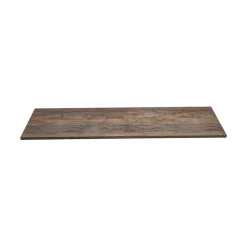 Plan Double Vasque|Meublorama Plan vasque VANTA chene foncé 120 cm Tablette de salle de bain