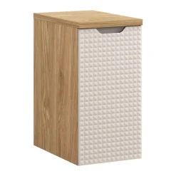 Plan Double Vasque|Meublorama Plan vasque YOKA Finition chene clair, 30 cm