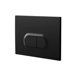 Wc Suspendu|Vitra Plaque de chasse d'eau noir GoodHome