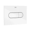 Wc Suspendu|Roca Plaque de commande double touche en plastique, blanc (A890222200)