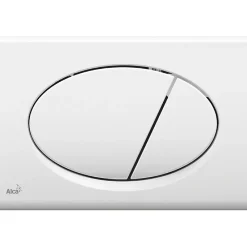 Wc Suspendu|Alca Plaque de commande double touche, Blanc (M70)